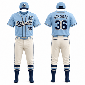 Tenues de baseball OEM personnalisées en gros pour entraîneurs, vêtements de match, tenues de terrain, de frappe, de lancer, pour les postes d'intérieur et d'extérieur, style dugout pour le baseball - Product Image 2