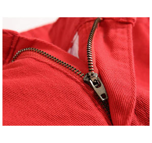 Vaqueros de motociclista ajustados para hombre, de mezclilla plisada blanca, diseño largo y recto lavado, ideales para uso casual y motociclismo. - Product Image 2