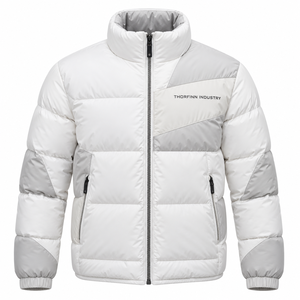 Doudoune d'hiver imprimée pour homme, coupe oversize, pour l'extérieur, en promotion à prix réduit - Product Image 1