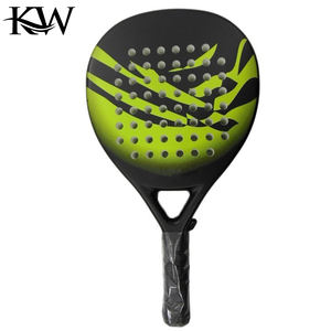 Raqueta de Pádel con Superficie de Fibra de Carbono 3K/18K, Núcleo de Espuma EVA Memory Flex, Raquetas de Tenis de Pádel con Funda - Product Image 4