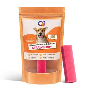 Friandises pour chiens au fromage de yak de l'Himalaya naturel, à haute teneur en protéines, sans gluten, sans céréales, saveur fraise, longue durée, OEM ODM - Product Image 1