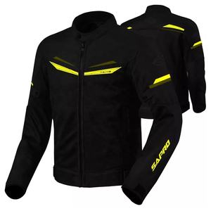 Customized 600D Cordura Reflective <b>Summer</b> <b>Motorcycle</b> Adventure <b>Jacket</b> Black Polyester Mesh Stand <b>for</b> Moto Auto Racing Wear - Product Image 2