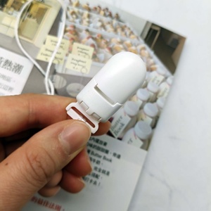 Silicone <b>Beads</b> and <b>Plastic</b> Clip-Cute Portable Daily Use Accessories - Product Image 2