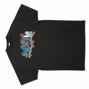 T-shirts vintage en coton imprimé 100% coton peigné, t-shirts graphiques rétro, logo personnalisé, vente en gros, streetwear, tops tendance - Product Image 3
