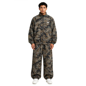 Conjunto Cortavientos de Camuflaje Estilo Y2K para Hombre, Trajes Deportivos Ligeros, Chaqueta de Nailon Impermeable, Suministro de Abrigos para Lluvia con Logotipo Personalizado - Product Image 2
