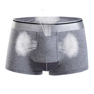 Boxers pour hommes grande taille, emballés en boîte, sous-vêtements confortables et respirants, caleçons de boxe - Product Image 4
