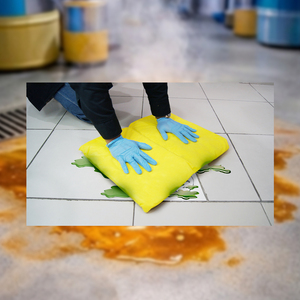 Chemical Absorbent <b>Small</b> <b>Pillow</b> 410 Universal Spill Absorber for Acid, Chemical & Hazardous Liquid Leak Control Industrial Use - Product Image 3