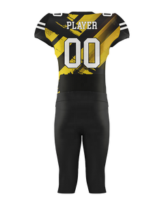 Ensembles de maillots de l'équipe personnalisés Uniformes de football américain Tissu court extensible respirant Impression par sublimation Tackle Fit - Product Image 3