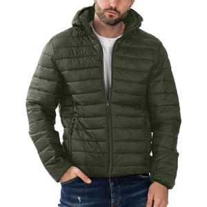 Chaqueta Acolchada para Mujer OEM Azul Clematis con Cierre Completo Transpirable de Lona con Burbujas Diseño Sólido para Invierno - Product Image 5