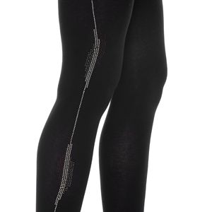 Leggings in Bambù per Donna, Morbidi ed Elastici, a Tutta Lunghezza, con Accessori Eleganti - Product Image 5