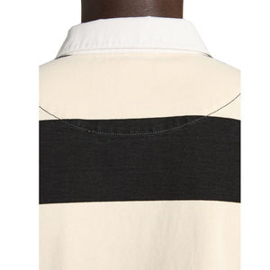 Polo de Rugby Personalizado de la Mejor Calidad 2026, Polo de Manga Larga a Rayas Extra Grande para Hombre - Product Image 5