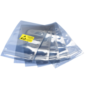 Antistatic Biodegradable Zipper Bag LDPE Material Semi-Transparent Quick Inspection Full Protection <b>Smart</b> <b>Electronics</b> - Product Image 3
