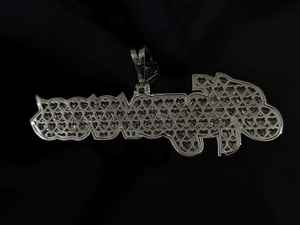 Colgante de Lujo Hip Hop Personalizado con Moissanita VVS, Chapado en Oro de 18K, con Letra Inicial y Dije de Estrella, Plata 925, Certificado GCI IDGL - Product Image 5