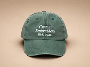 Everyday <b>Baseball</b> <b>Caps</b> for <b>Men</b> Women Curved Visor 3D Embroidery Private Label Branding for Bulk Orders 100% Cotton Twill Fabric - Product Image 2