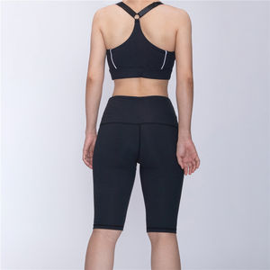 เสื้อชั้นในกีฬาคุณภาพพรีเมียมจากโรงงาน ผลิตจากไนลอน 80% สแปนเด็กซ์ 20% สำหรับผู้หญิง แห้งเร็ว เหมาะสำหรับออกกำลังกาย โยคะ ฟิตเนส และกิจกรรมกีฬาต่างๆ - Product Image 4