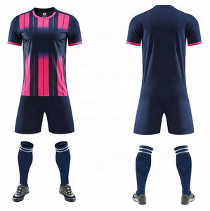 Nuevos Conjuntos de Uniformes de Fútbol Unisex al por Mayor con Corte Automatizado, Transpirables, de Secado Rápido, con Logotipo Personalizado, para Verano - Product Image 4