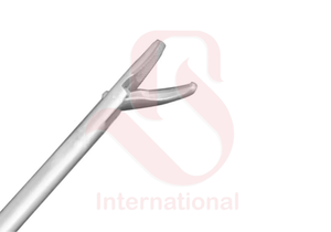 Pinza Portaagujas Laparoscópica Tipo O de Bisons International, Punta Curva – Instrumento Quirúrgico Reutilizable - Product Image 3