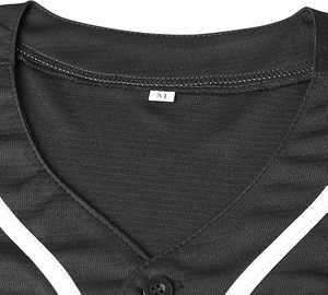 Camiseta de Béisbol Sublimada Transpirable Anti-Decoloración, Impresión Digital Personalizada, Ropa Deportiva Resistente y de Alto Rendimiento - Product Image 4