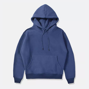 Wholesale 2025 New Arrival <b>Hot</b> Sale Unisex 330gsm 100% <b>Combed</b> Cotton Hoodies Winter and Autumn Pullover With Custom Logo Solid - Product Image 4