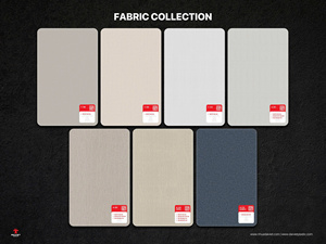 Premium ecológico ignífugo impermeable 17mm cocina armario y comedor Panel 0,7G/cm3 hoja decorativa de PVC - Product Image 5