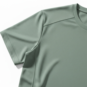 Camiseta Deportiva de Manga Corta para Hombre 2027, Transpirable, 100% Algodón, para Gimnasio, Entrenamiento, Running, Jogging, Secado Rápido, Tallas Grandes, Cuello Alto Tejido - Product Image 6