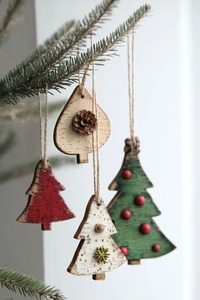 Unique <b>Wooden</b> <b>Christmas</b> Hanging Ornaments For <b>Christmas</b> <b>Tree</b> Holiday Home Party Celebration Decorative Gift - Product Image 5