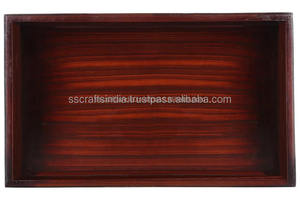 ถาดฝังกระดูกช่างฝีมืออินเดียสำหรับจัดของตกแต่งห้องน้ำเหมาะสำหรับใส่ผ้าขนหนูสบู่และโลชั่น - Product Image 4