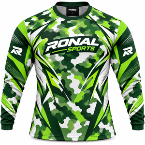 Jersey de Ciclismo de Montaña Personalizado |   Ropa Deportiva Profesional para Ciclismo, Anti-UV y Resistente al Fuego |   OEM/ODM Personalizado para Ciclismo - Product Image 1