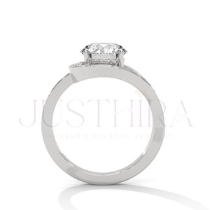2026 Most Selling 925 <b>Silver</b> <b>Solitaire</b> Princess Cut Diamond <b>Ring</b> for Everyday Wear Office Use And Wedding Elegant Gift For Her - Product Image 5