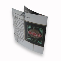 Estuche para CD de 4 Paneles, Impresión/Empaque para Discos CD