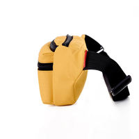 Tas Dada Bentuk Kotak BAGNEX B4900 Unisex Polyester Anti Air Fashionable 3 Resleting Logo Custom Sabuk Bawa Sehari-hari Outdoor