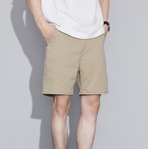 Shorts en jean pour homme, été, extensibles, respirants, longueur genou, couleur unie, tendance, polyvalents, petite taille, du Bangladesh. - Product Image 3