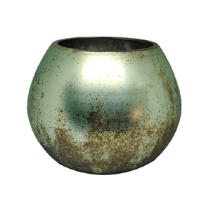 2024 lujo Vintage multiusos pequeño portavelas vaso hecho a mano palisandro antiguo elegante vidrio decorativo de alta calidad - Product Image 4