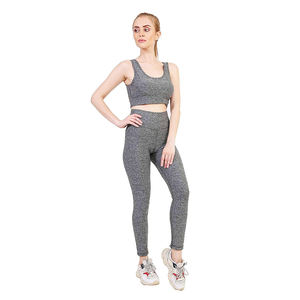 Conjuntos Deportivos de Yoga para Mujer, de Dos Piezas, Cintura Alta, Ropa Deportiva para Adultos, Venta al Por Mayor - Product Image 4
