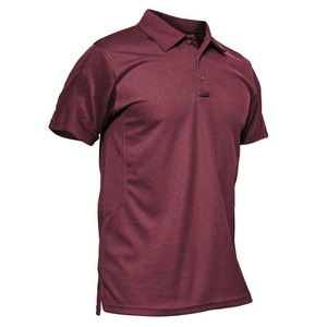 T-shirt en tissu polyester à bas prix, polos pour hommes - Product Image 6