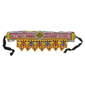 <b>Old</b> Banjara Real Vintage Handmade Beaded Belts BB016A-Traditional Waist Belt for Belly Dance Kuchi Tribal Afghani Styles - Product Image 1