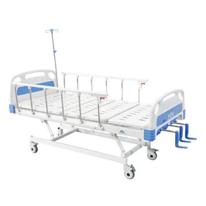 病院クリニックベッドMN-MB003低価格高品質金属フレーム3機能マニュアル患者用