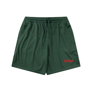 Pantalones Cortos de Baloncesto, Nuevo Estilo Urbano, Personalizados, Sólidos, Deportivos para Hombre, con Logotipo Termotransferible, Bolsillos Delanteros, Diseño Informal - Product Image 3
