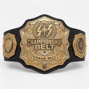 Ceintures de championnat personnalisées OEM ODM – Qualité supérieure, prix d'usine, logo personnalisé, design premium, fournisseur d'ensembles de récompenses durables - Product Image 1