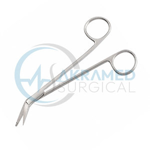 Taylor Brain Scissors Angled Stainless Steel <b>Neurosurgery</b> Surgical <b>Instrument</b> Reusable CE Certified Manual 18cm - Product Image 6