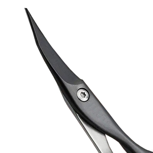 Professional Beauty Stainless Steel Black <b>Cuticle</b> <b>Scissors</b> Durable Sharp Curved Fine Tip for Nail Art With Customized Logo - Product Image 4