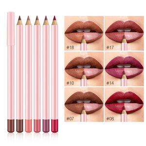 18 Colors Matte <b>Lip</b> Liner Private Label Pencil Waterproof Long Lasting <b>Lip</b> Liner Pen Makeup Cosmetics - Product Image 3