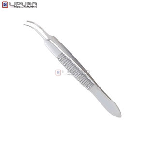 Pinzas para Iris GRAEFE, Recuñadas, 7cm/1.0mm, Pinzas para Aplicaciones Oculares, Cirugía Oftálmica, Instrumentos Médicos Duraderos con Punta Fina - Product Image 5