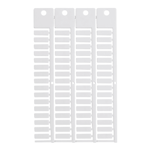 Étiquettes de bornier BradyJet J1000 pour panneaux de commande, 5 mm x 15 mm, étiquettes individuelles pour panneaux de signalisation routière - Product Image 3