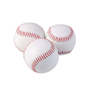Professional Soft <b>Baseball</b> PVC Leather Cover with Rubber Centre Practice Ball for Left Handed Use Manufacture In Pakistan - Product Image 3
