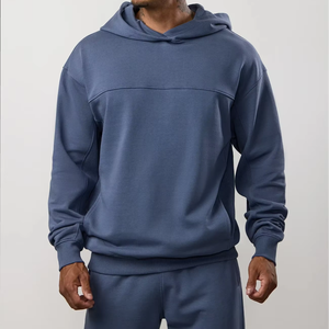 ชุดวอร์มผู้ชายทรงสลิมฟิต ผ้าฝ้ายผสมโพลีเอสเตอร์ แจ็คเก็ตซิป กางเกงจ็อกเกอร์ ชุดออกกำลังกาย - Product Image 1