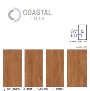 600x1200mm Premium Wood Effect Porcelain <b>Tiles</b> 9mm Matt Waterproof Scratch Resistant Floor <b>Tiles</b> - Product Image 1