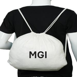 Mochila Ecológica Impermeable de Algodón Orgánico con Cordón Ajustable y Respaldo Ergonómico, Capacidad de 23L para Gimnasio, Viajes y Uso al Aire Libre - Product Image 6