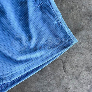 Custom Print Logo Solid Casual Mesh <b>Shorts</b> for Men-<b>Quick</b> <b>Dry</b> & Breathable Sports Running <b>Shorts</b> - Product Image 4