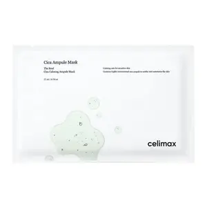 แผ่นมาส์กหน้า Celimax CICA calming ampule 1แผ่นมาส์กหน้า - Product Image 1